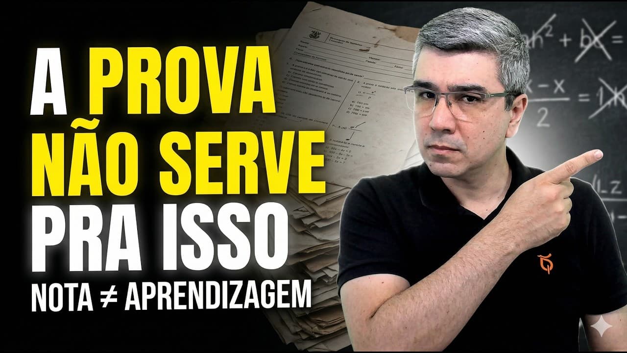 Thumbnail: Para que serve a prova, afinal?