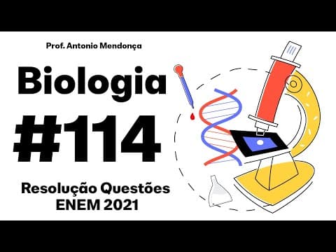 Thumbnail da aula: ENEM 2021 - Um dos exames clínicos mais tradicionais para medir a capacidade reflexa dos indivíduos