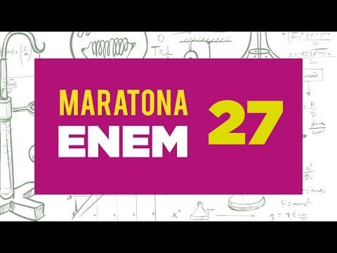 Thumbnail da aula: Maratona ENEM - Dica 27 - ondulatória - fenômenos ondulatórios - efeito Doppler