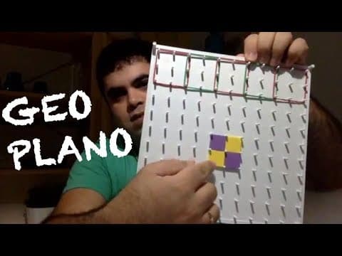 Thumbnail da aula: 💡 GEOPLANO 👉🏻 Geometria Plana, Perímetro, Área, Porcentagem, Frações Equivalentes, Decimais