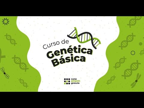 Thumbnail da aula: DNA: função, estrutura e importância | Curso de Genética Básica | Biologia Enem | Cláudia Aguiar
