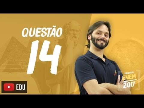 Thumbnail da aula: Enem 2016 - Ciências Humanas | Questão 14 (Caderno Branco)