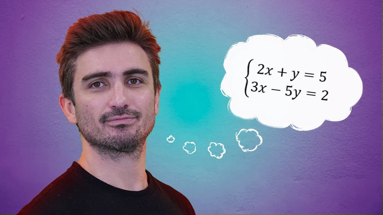 Thumbnail: Aprenda a Resolver Sistemas de Equações