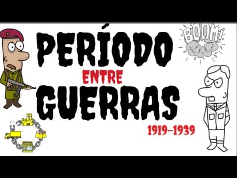 Thumbnail da aula: PERIODO ENTRE GUERRAS #fascismo #nazismo #crise1929 #guerraespanhola