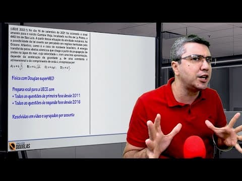 Thumbnail da aula: UECE Primeira fase 2022 - No dia 16 de setembro de 2021
