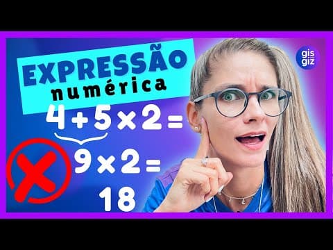Thumbnail da aula: EXPRESSÃO NUMÉRICA | CONCEITOS BÁSICOS 5º E 6º ANO