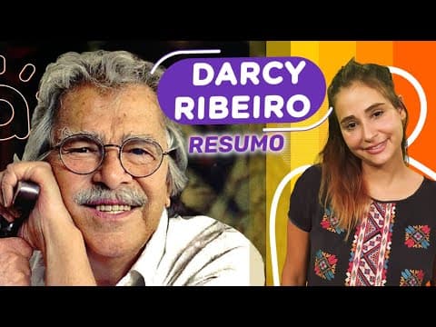 Thumbnail da aula: Darcy Ribeiro | Resumo | Saiba o essencial