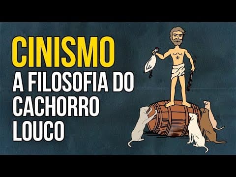 Thumbnail da aula: CINISMO | A Filosofia do Cachorro Louco
