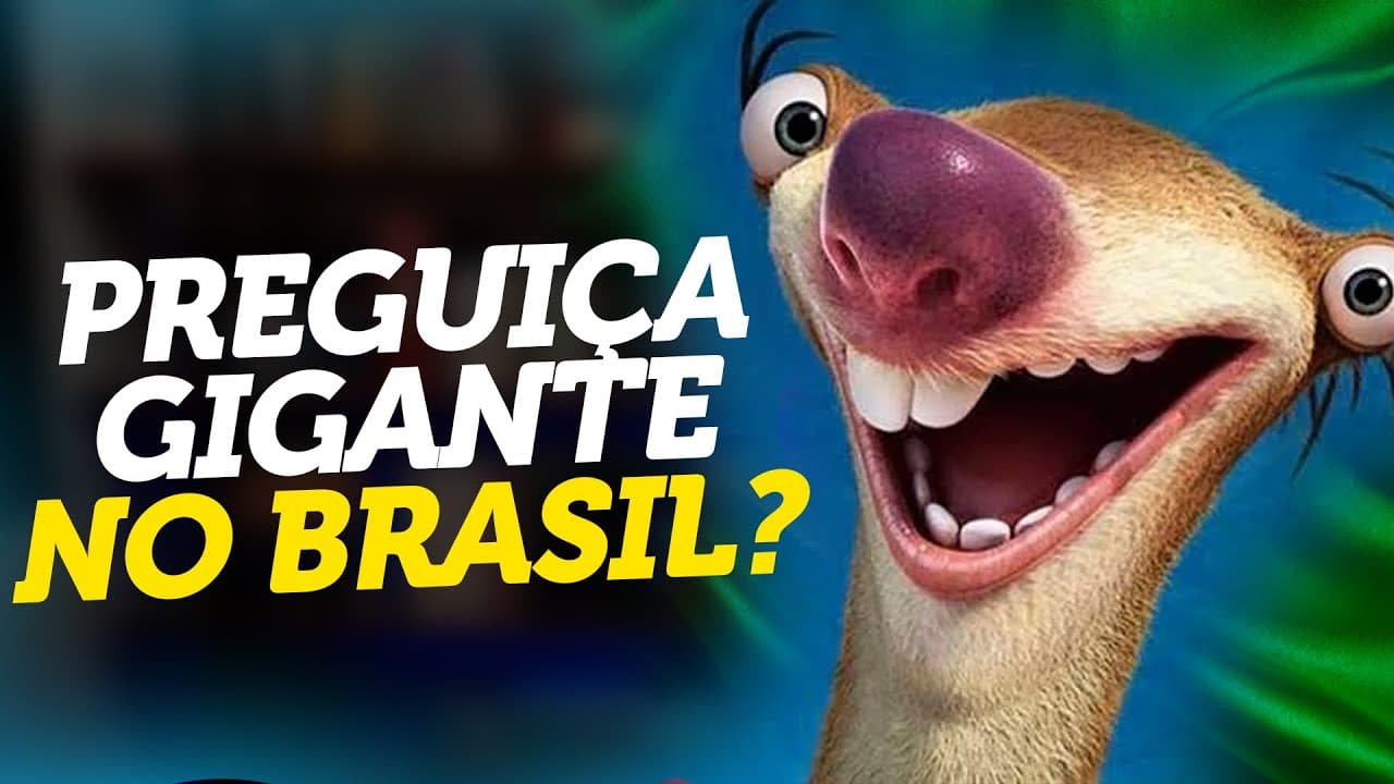 Thumbnail: A Preguiça GIGANTE No BRASIL - Megatério