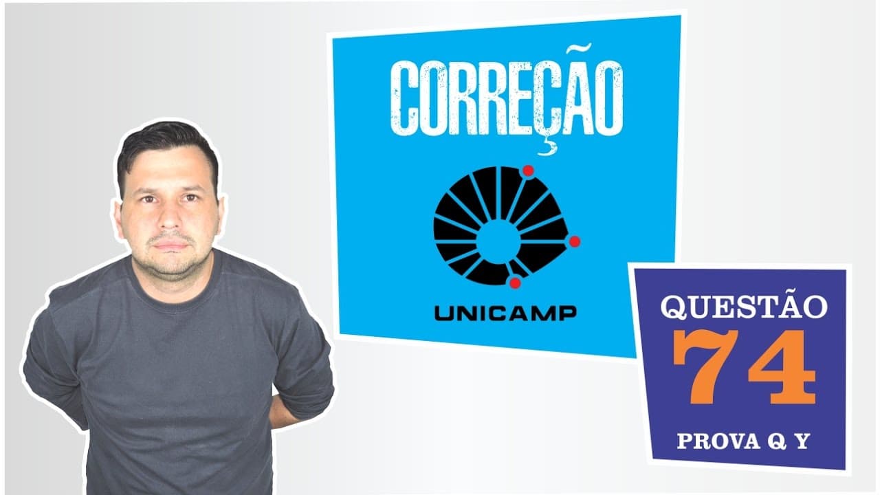 Thumbnail: UNICAMP - PRIMEIRA FASE: COMENTÁRIOS E CORREÇÕES DA QUESTÃO 74 (USO E OCUPAÇÃO AGROPECUÁRIA)