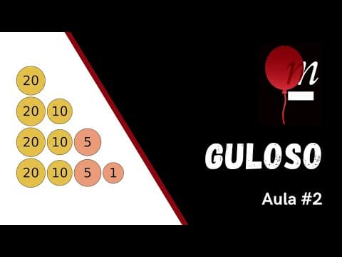 Thumbnail da aula: Aula 2 - Guloso