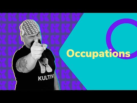 Thumbnail da aula: Inglês 2.0 | Kultivi | Occupations | Prof. Rui Ventura