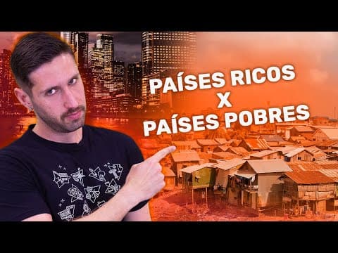 Thumbnail da aula: Urbanização e os Países Ricos e Pobres!
