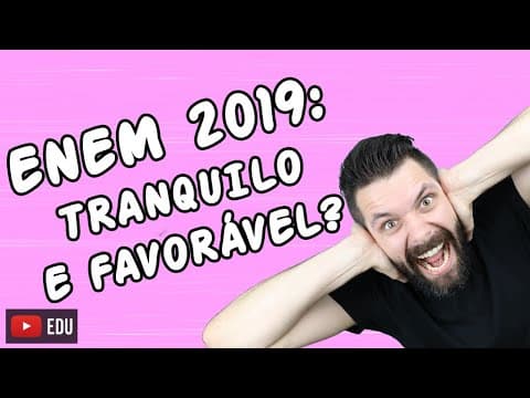 Thumbnail da aula: O QUE ACHEI DO ENEM 2019 - Prova de Biologia e Gabarito | Prof Samuel Cunha