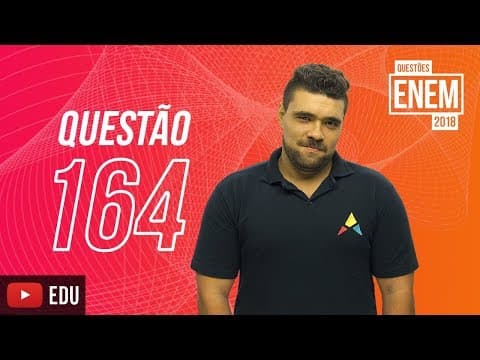 Thumbnail da aula: ENEM 2018| Matrizes | Questão 164 (caderno amarelo)