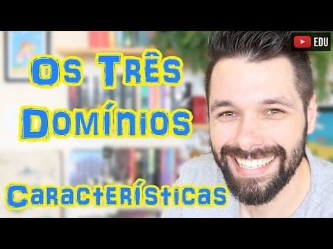 Thumbnail da aula: Os Três Domínios dos Seres Vivos - Características e Classificação - Bacteria, Archaea e Eukarya