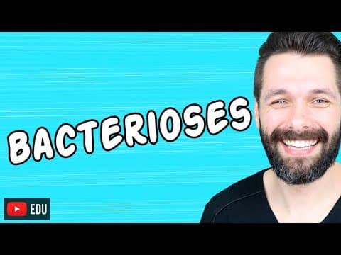 Thumbnail da aula: DOENÇAS CAUSADAS POR BACTÉRIAS - Doenças bacterianas | Biologia com Samuel Cunha