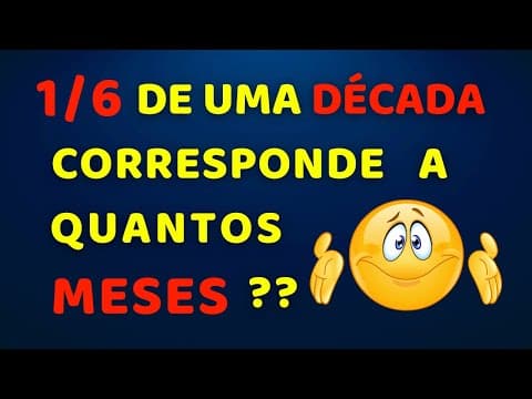 Thumbnail da aula: 🤔VOCÊ SABE QUANTOS MESES???