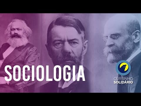 Thumbnail da aula: Sociologia - Aula R2 – Resolução das questões da UFPR - Professor Fernando Mélo