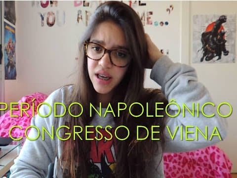 Thumbnail da aula: Resumo de História - Período Napoleônico e Congresso de Viena (Débora Aladim)