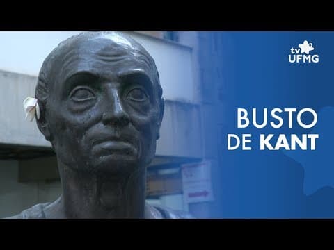 Thumbnail da aula: Conheça a história por trás do busto e da placa de Immanuel Kant no prédio da Fafich