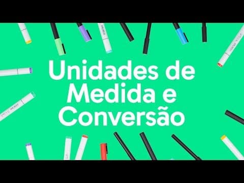 Thumbnail da aula: UNIDADES DE MEDIDA E CONVERSÃO | FÍSICA | QUER QUE DESENHE? | DESCOMPLICA