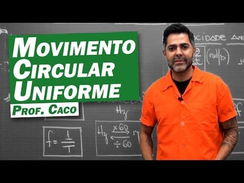 Thumbnail da aula: Física - Movimento Circular Uniforme