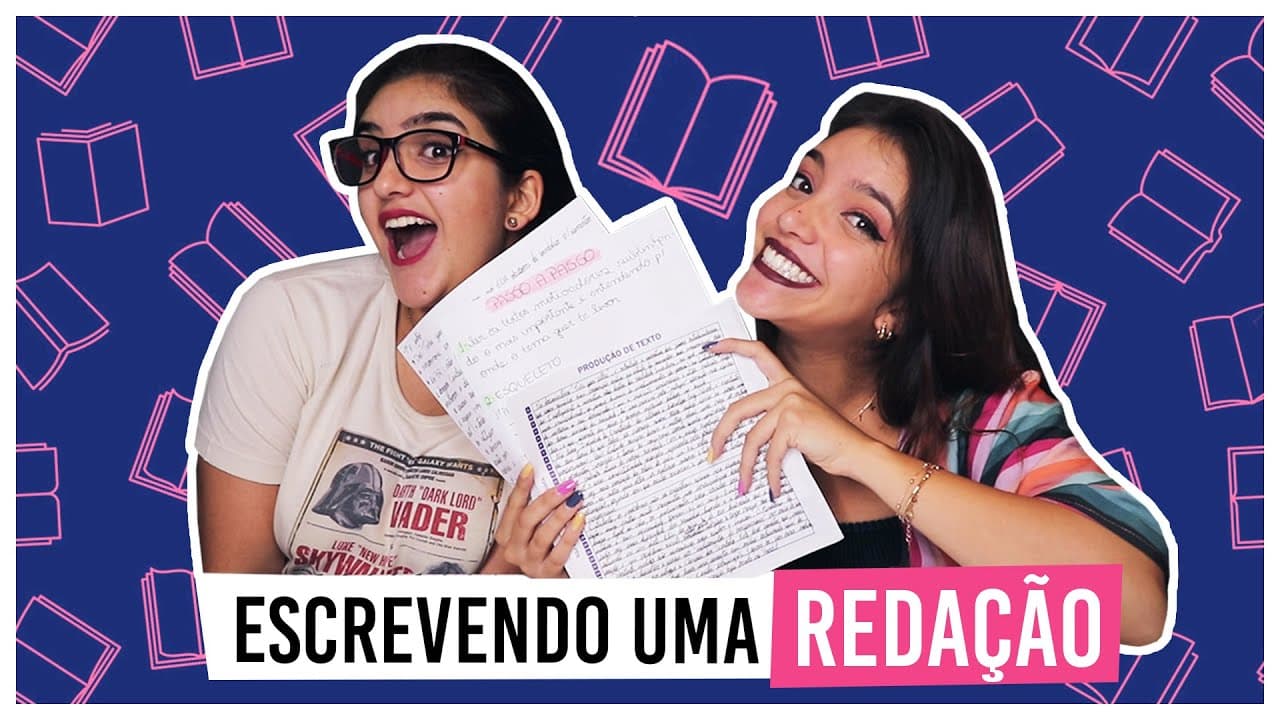 Thumbnail: FILMEI MINHA IRMÃ ESCREVENDO REDAÇÃO! (ELA PASSOU EM MEDICINA) - Débora Aladim