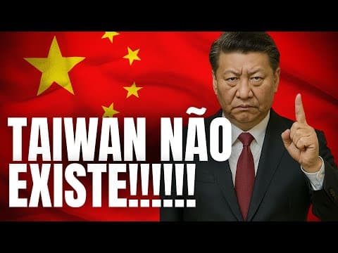 Thumbnail da aula: SÓ EXISTE UMA CHINA! PRÓXIMO CONFLITO?
