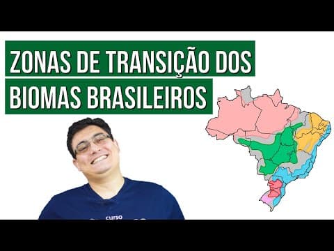Thumbnail da aula: BIOMAS BRASILEIROS: zonas de transição | RESUMO DE GEOGRAFIA PARA O ENEM