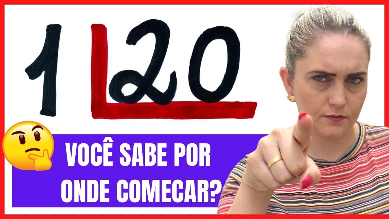 Thumbnail: VEJA ESSA DICA PARA DIVIDIR 1 POR 20.