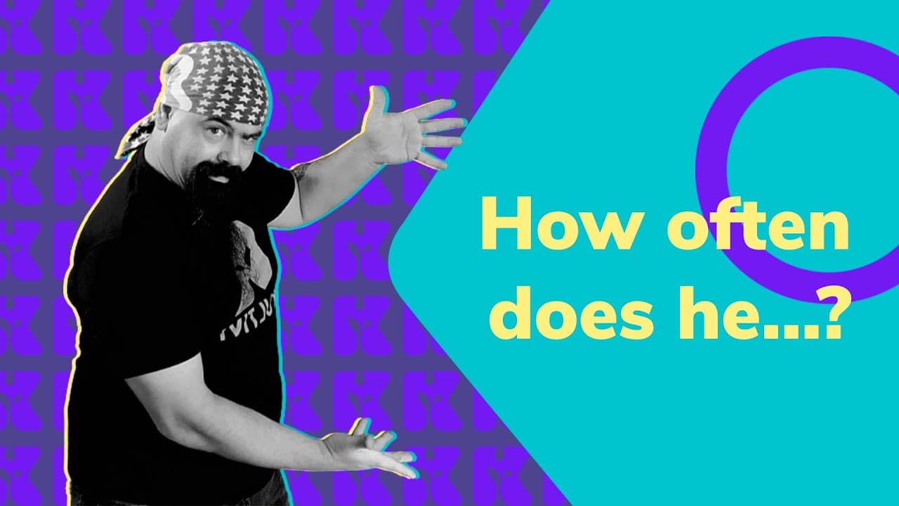 Thumbnail: How often does he ...? | Inglês 2.0 | Kultivi | Rui Ventura