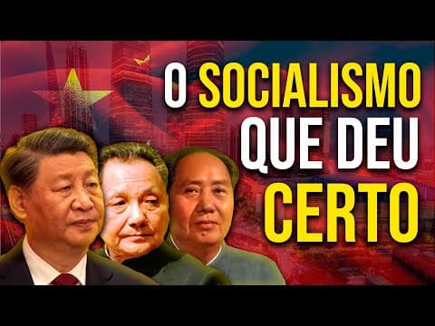 Thumbnail da aula: Como a CHINA se tornou das maiores potências do mundo?