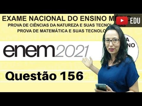 Thumbnail da aula: ENEM 2021 - Uma construtora, pretendendo investir na construção... - Professora Angela Matemática