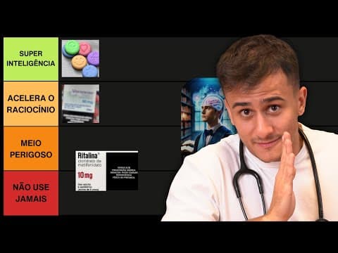Thumbnail da aula: DROGAS para ESTUDAR e passar em Medicina? (RANKING)