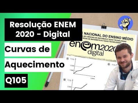 Thumbnail da aula: ✏️ENEM 2020 Digital | Para assegurar a boa qualidade de seu produto, uma indústria de vidro analisou