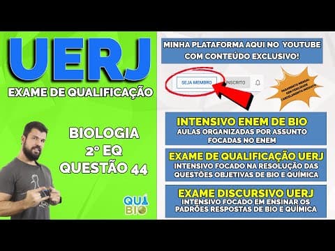 Thumbnail da aula: UERJ 2024 - 2o EQ - Questão 44 - A doença de Addison que normalmente possui progressão lenta culmina