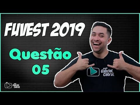 Thumbnail da aula: FUVEST DISCURSIVA: Química 2019.