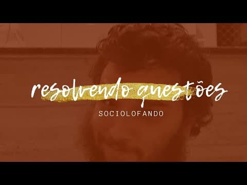 Thumbnail da aula: RESOLVENDO QUESTÕES- ENEM 2020- CADERNO AZUL QUESTÃO 79