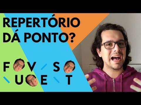 Thumbnail da aula: FUVEST - Eu ganho ponto por repertório?