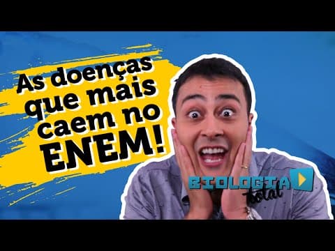 Thumbnail da aula: AS DOENÇAS QUE MAIS CAEM NO ENEM - Biologia - Prof. Paulo Jubilut