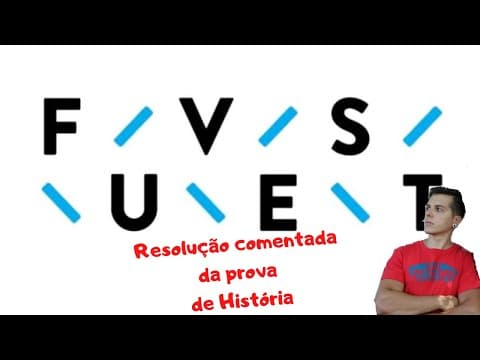 Thumbnail da aula: Resolução FUVEST 2021 - História