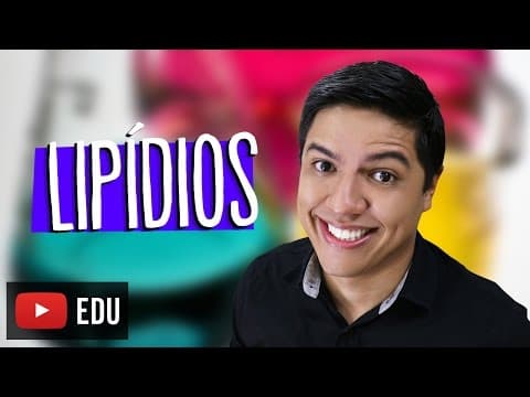 Thumbnail da aula: LIPÍDIOS - BIOQUÍMICA - COMPOSTOS ORGÂNICOS - Biologia com o Prof. Kennedy Ramos
