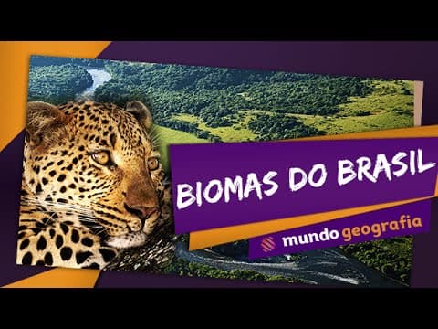 Thumbnail da aula: 🌿 Vegetação (2/2): Biomas do Brasil - Geografia - ENEM
