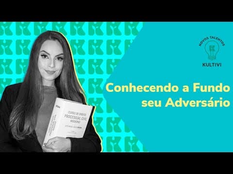 Thumbnail da aula: Conhecendo a Fundo seu Adversário | Como Estudar de Forma Eficiente | Kultivi | #10