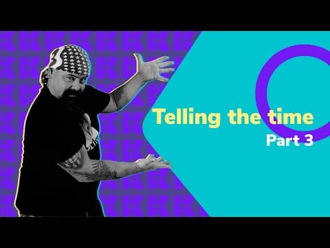 Thumbnail da aula: Inglês 2.0 | Kultivi | Telling the time - part 3 - some details | Prof. Rui Ventura