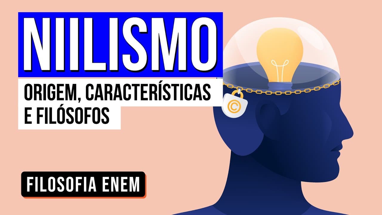 Thumbnail: NIILISMO: origem, características e filósofos | Filosofia para o Enem | Ernani Júnior da Silva