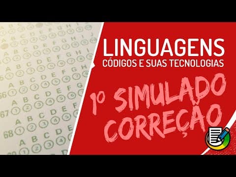 Thumbnail da aula: ENEM 2020 - Correção do 1º Simulado - Linguagens e Literatura (Era Colonial) | Download em PDF