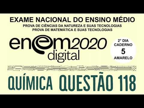 Thumbnail da aula: Enem 2020 | Prova Digital | Questão 118