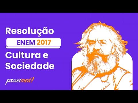 Thumbnail da aula: ENEM PPL 2017 - CULTURA E SOCIEDADE | Frantz Fanon publicou pela primeira vez, em 1952, seu...